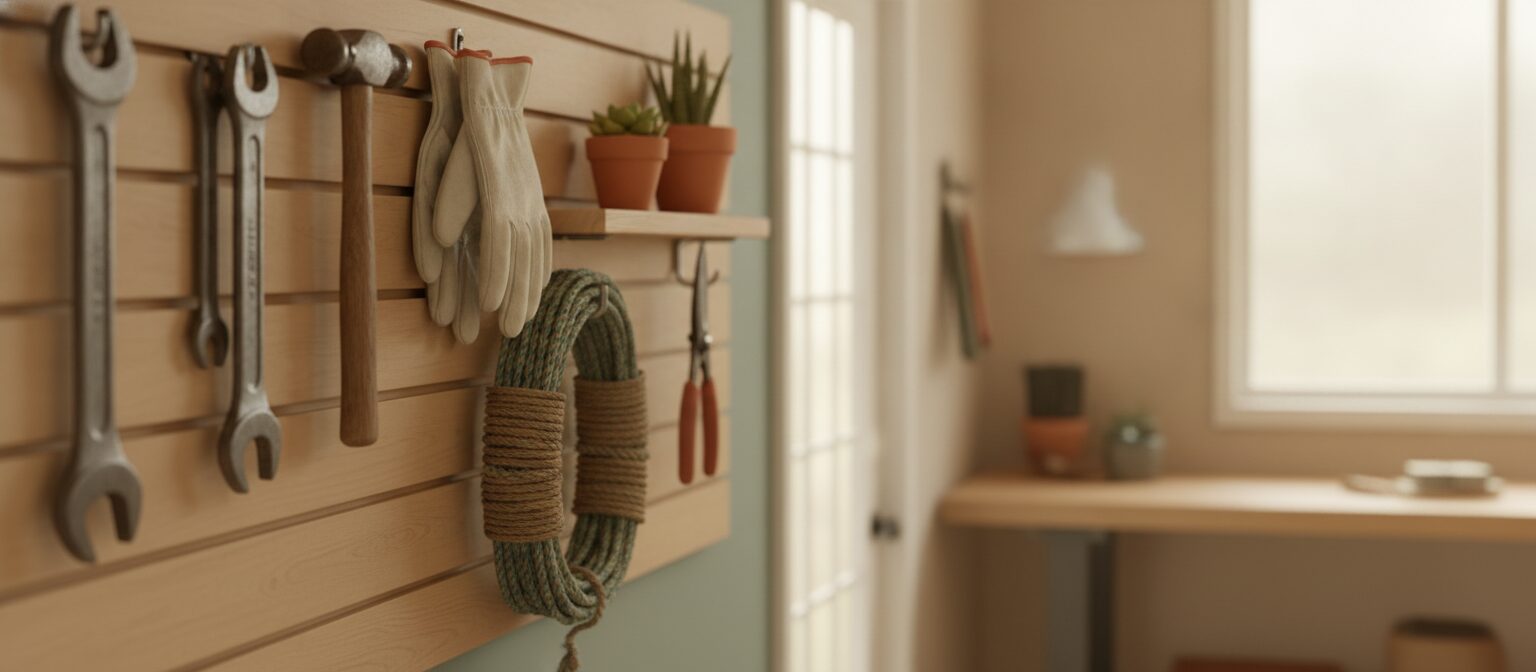 Garage Organization That Sticks: One Wall Spine, a Bin Army, and the Floor Rule