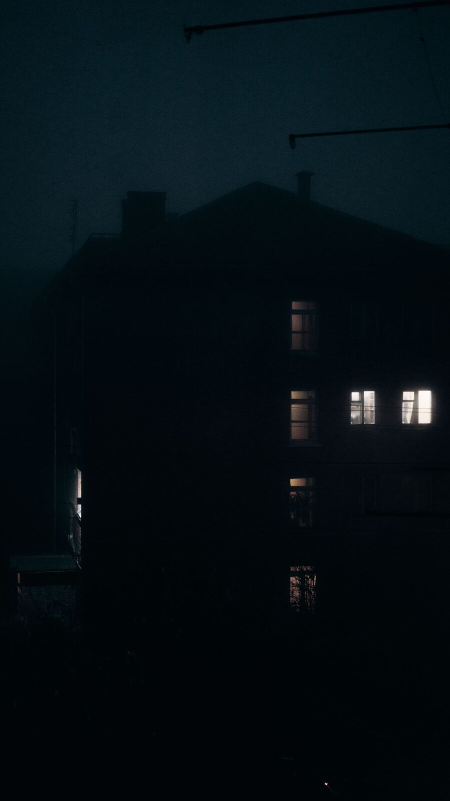 A Solar Security Light Doesn’t Cover a December Night