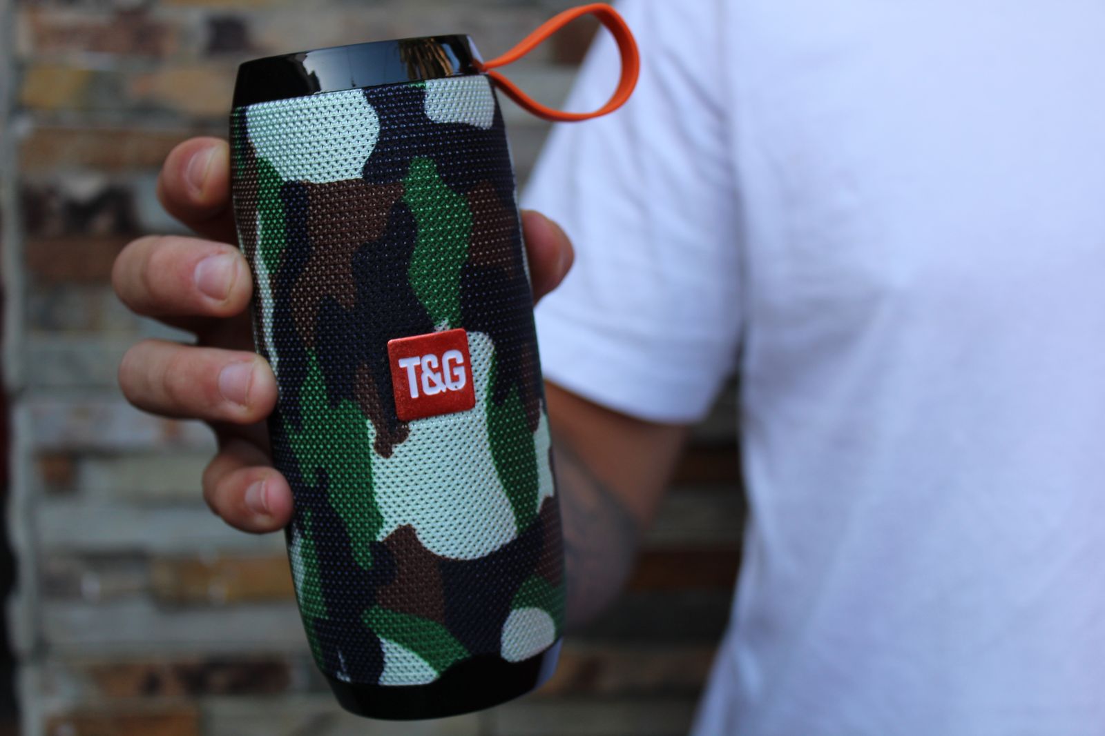 Six Outdoor Bluetooth Speakers, One Replaceable Battery